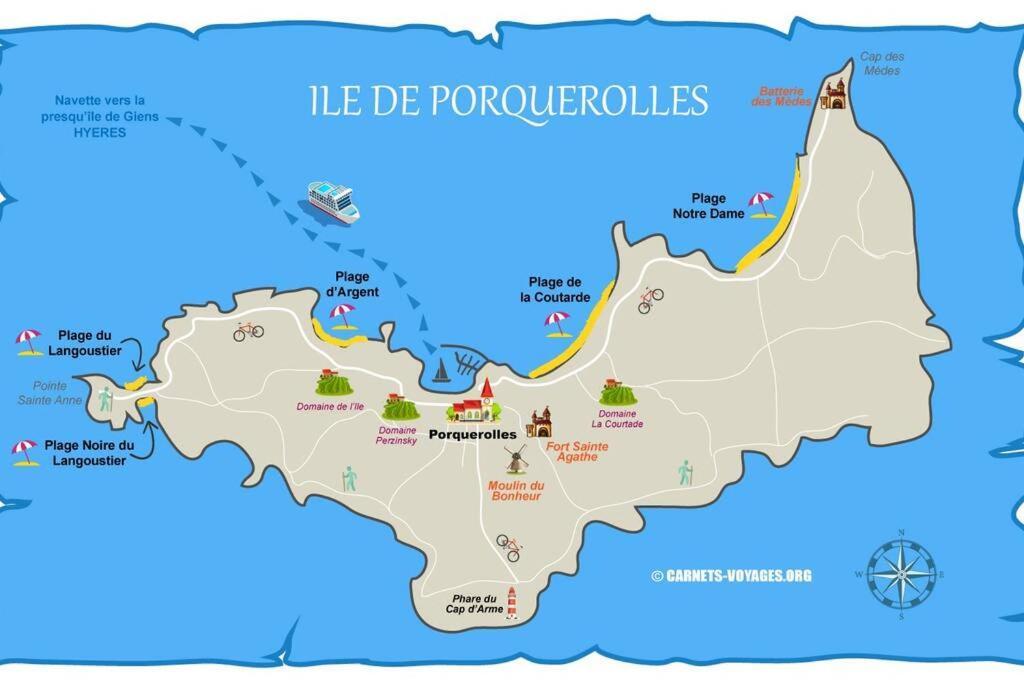 Saint-Elme Studio Zen Sud Plage A Pied Pin Rolland Sablettes מראה חיצוני תמונה